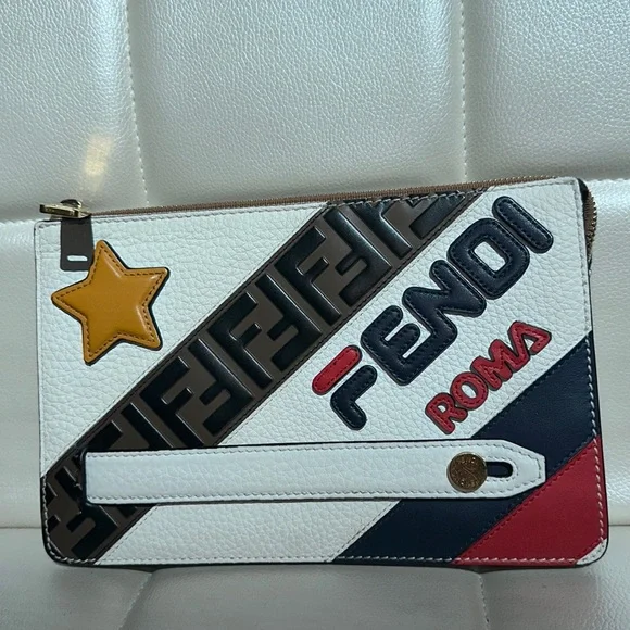 Fendi mania clutch cheap